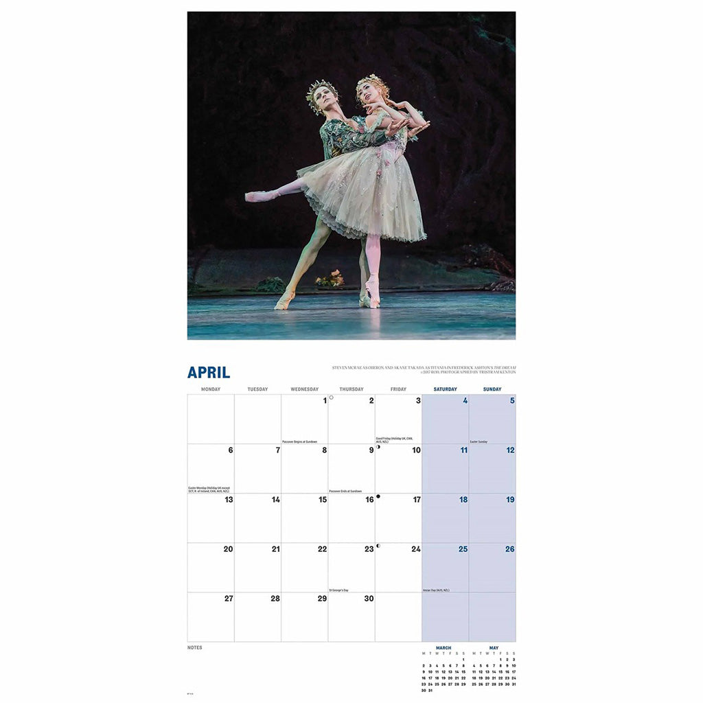 Royal Ballet Calendar for 2026