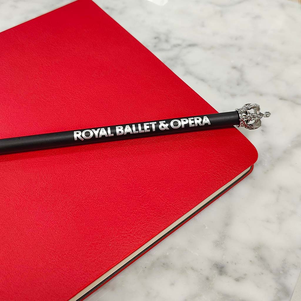 Royal Ballet and Opera crown pencil