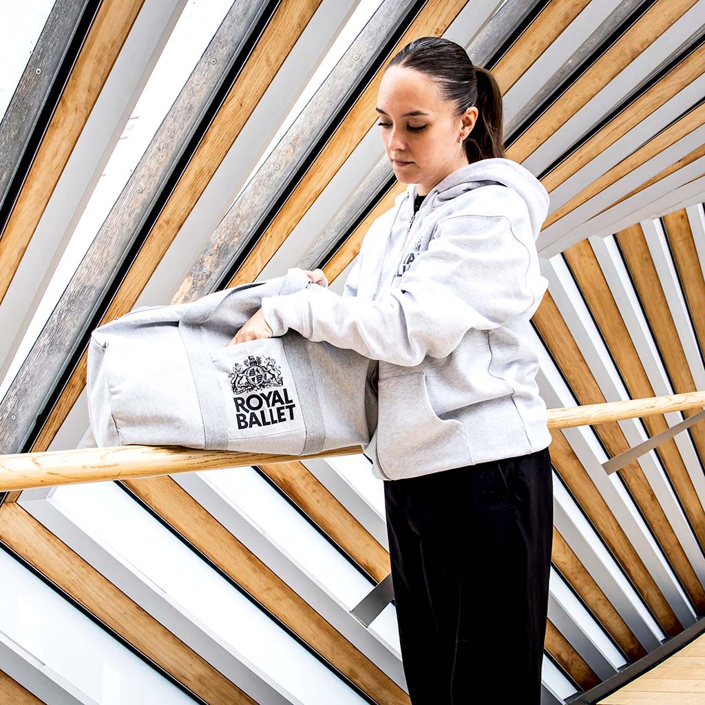 Royal Ballet Grey Training Bag