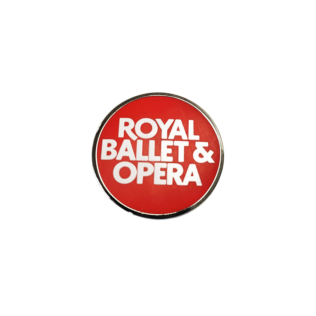 Red Royal Ballet and Opera Pin Badge