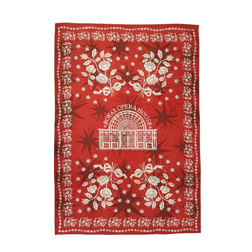 Rory Hutton Tea Towel featuring the Paul Hamlyn Hall