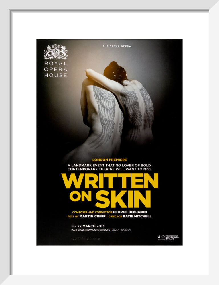 Written on Skin Print (2013)