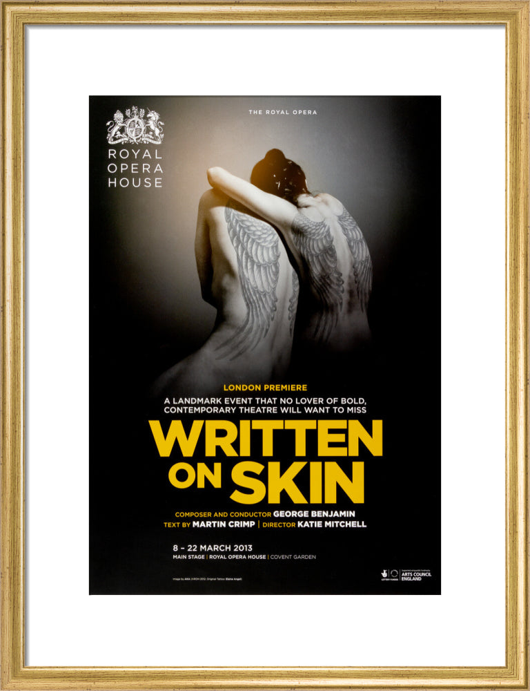 Written on Skin Print (2013)