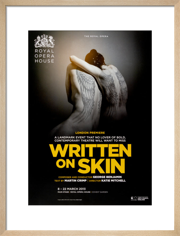 Written on Skin Print (2013)