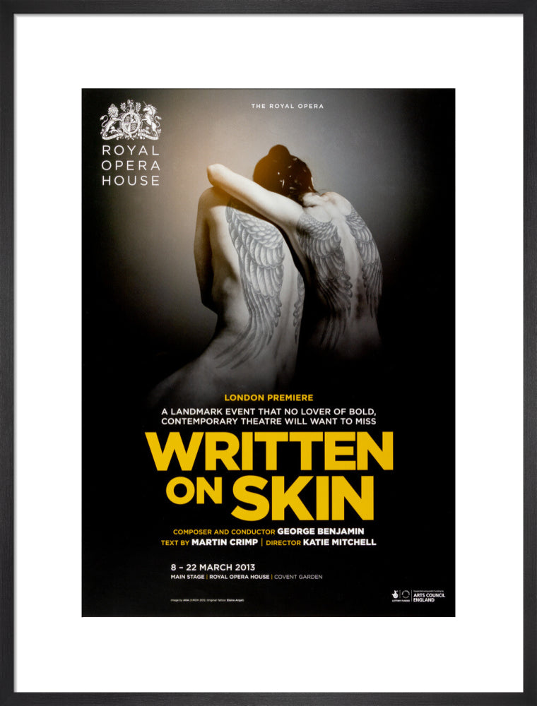 Written on Skin Print (2013)