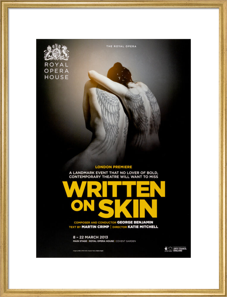 Written on Skin Print (2013)