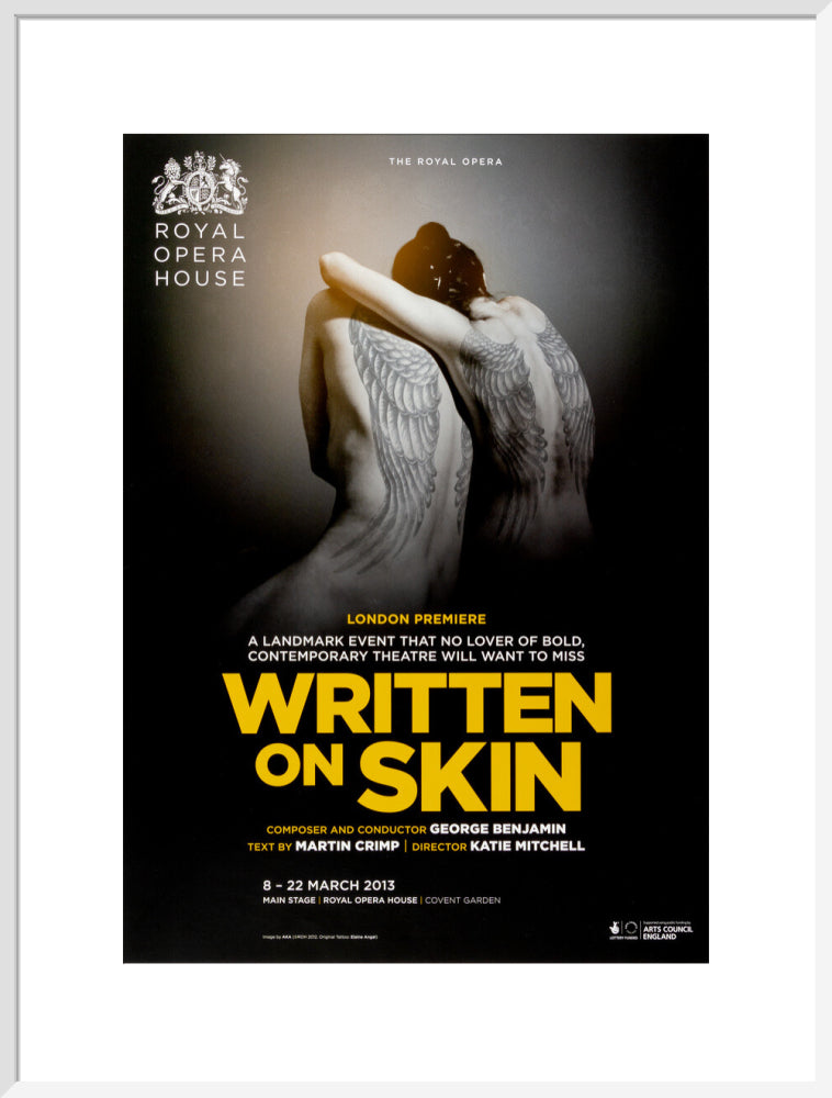 Written on Skin Print (2013)