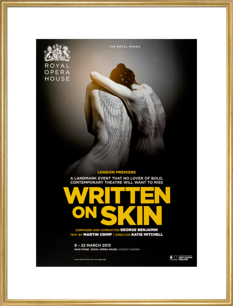 Written on Skin Print (2013)