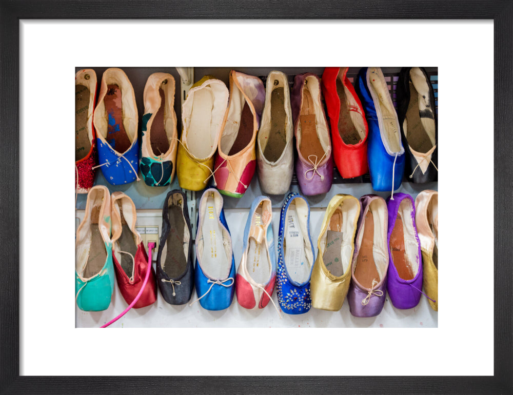Dyed Pointe Shoes Print
