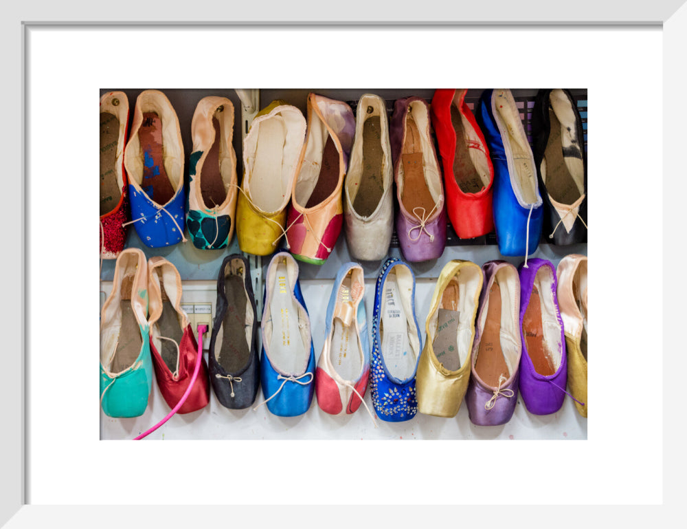 Dyed Pointe Shoes Print