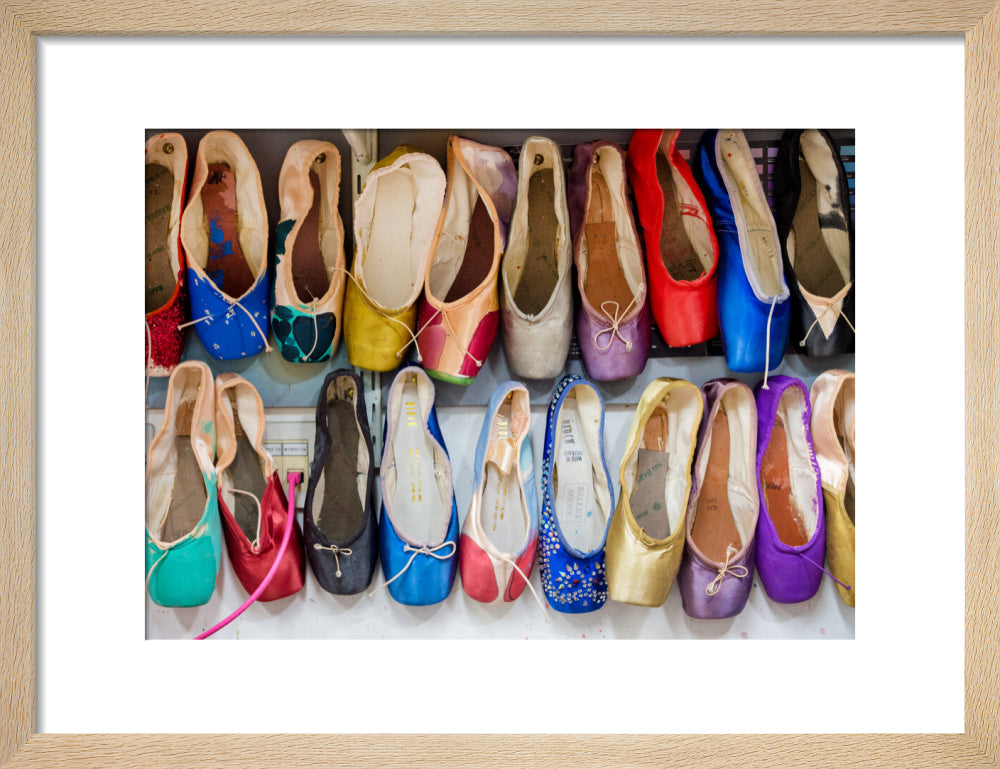 Dyed Pointe Shoes Print