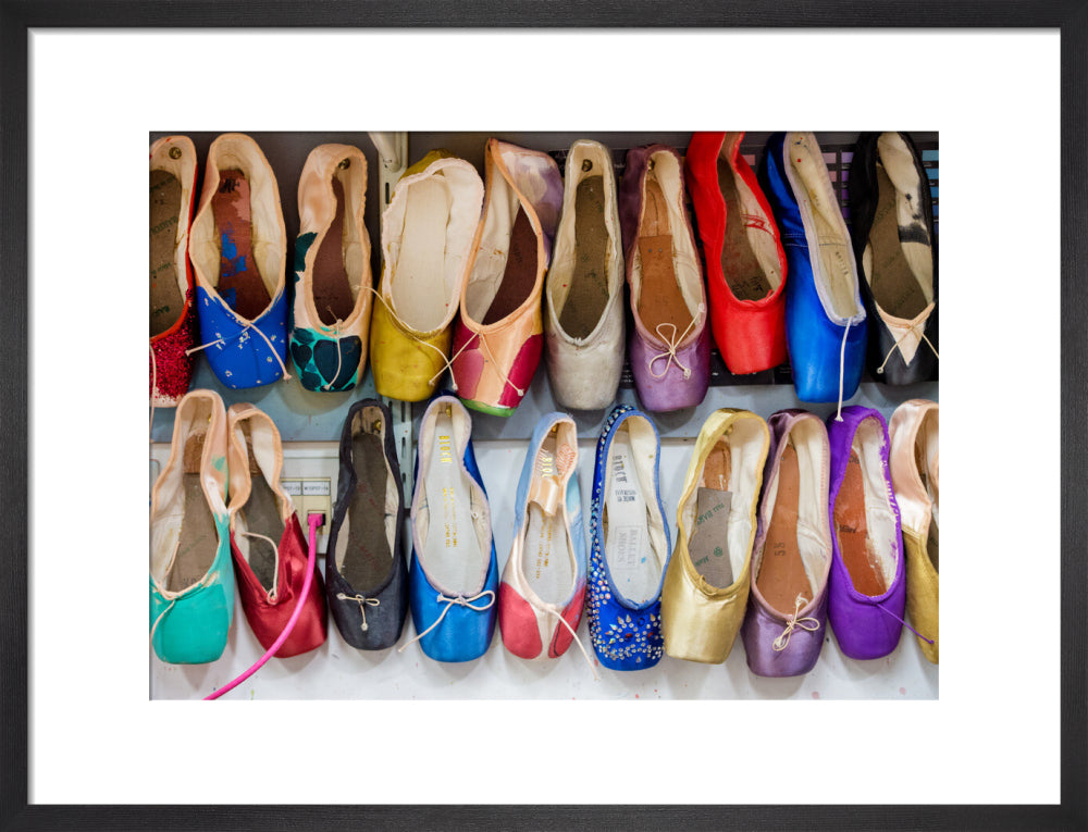 Dyed Pointe Shoes Print