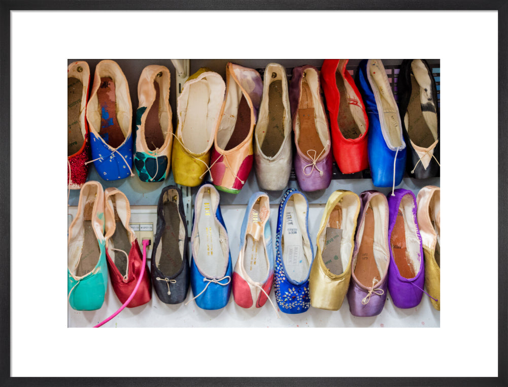 Dyed Pointe Shoes Print