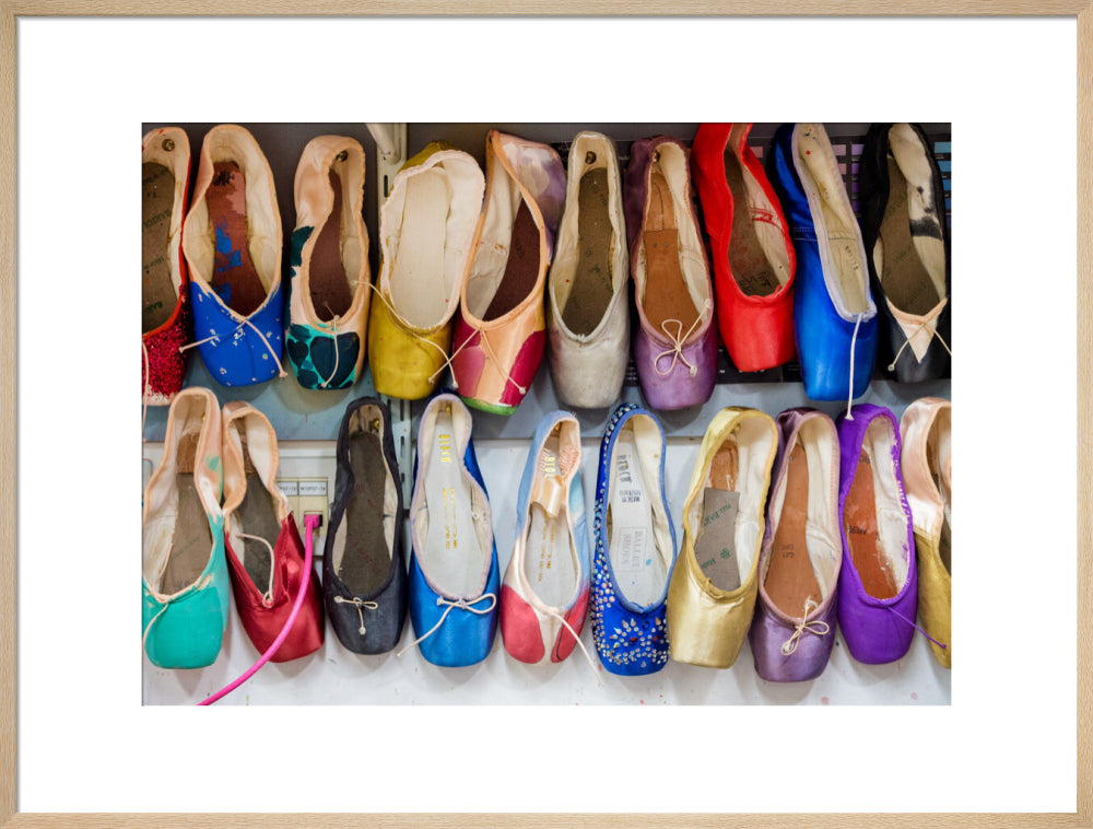 Dyed Pointe Shoes Print