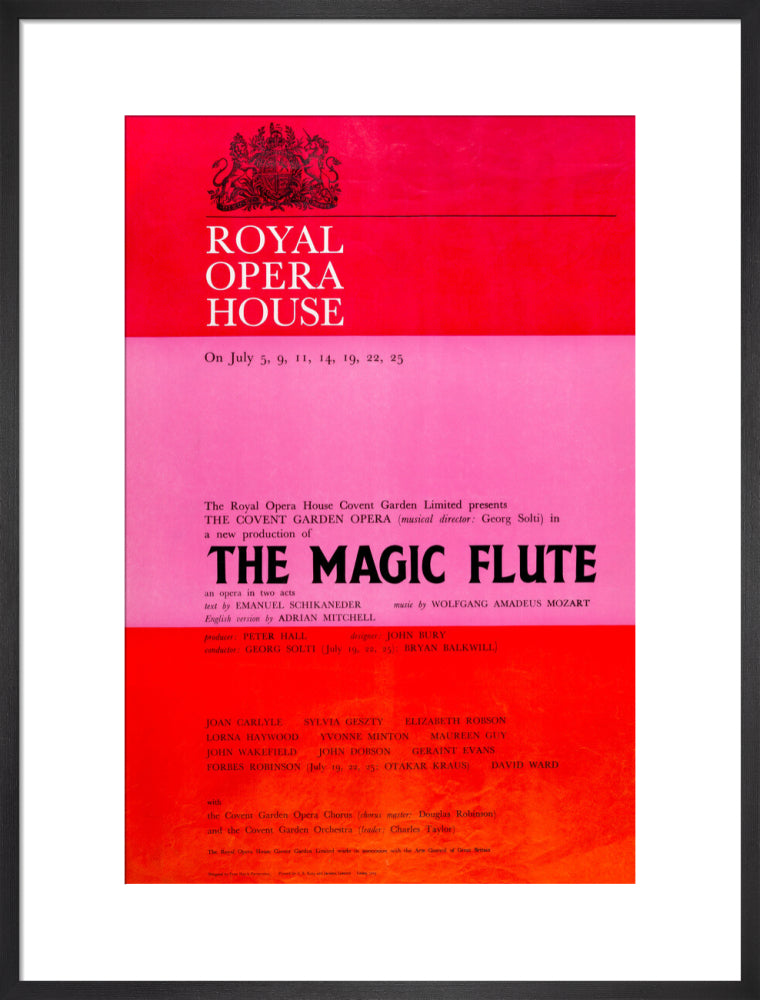 The Magic Flute Print (1969)