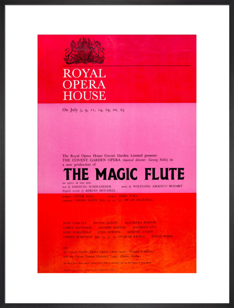 The Magic Flute Print (1969)