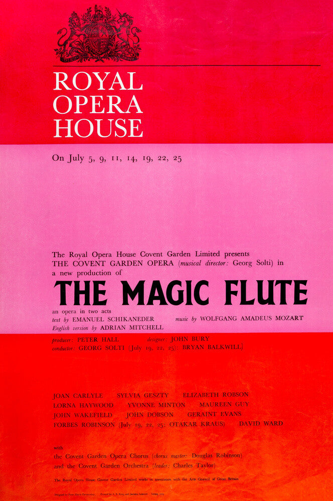 The Magic Flute Print (1969)
