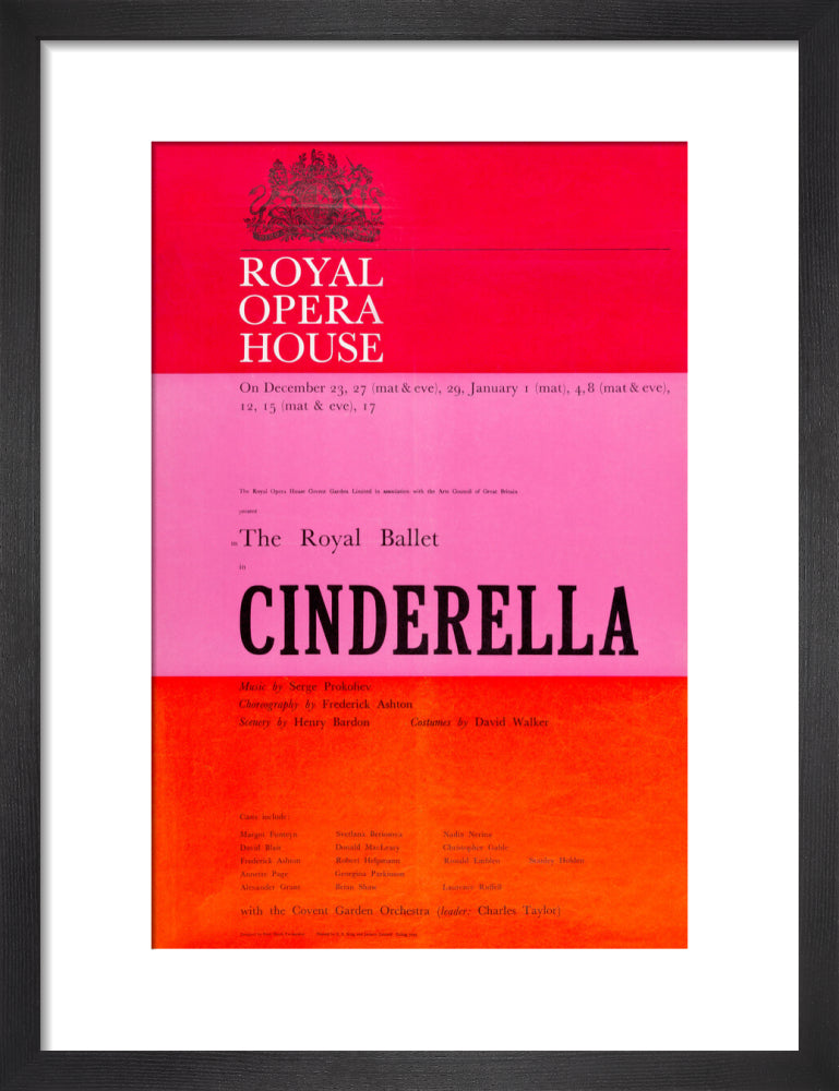 Cinderella Print (Fonteyn)