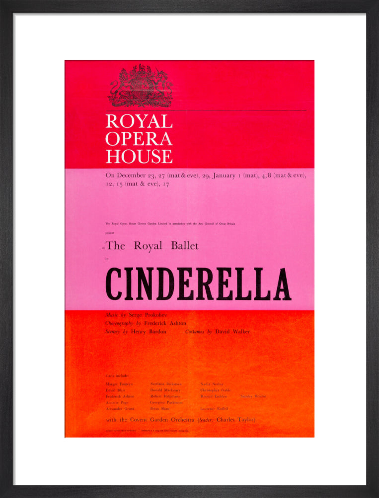 Cinderella Print (Fonteyn)