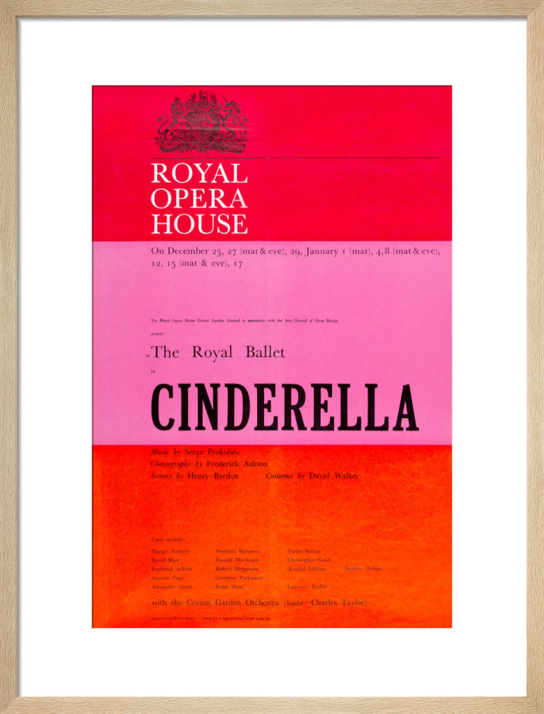 Cinderella Print (Fonteyn)