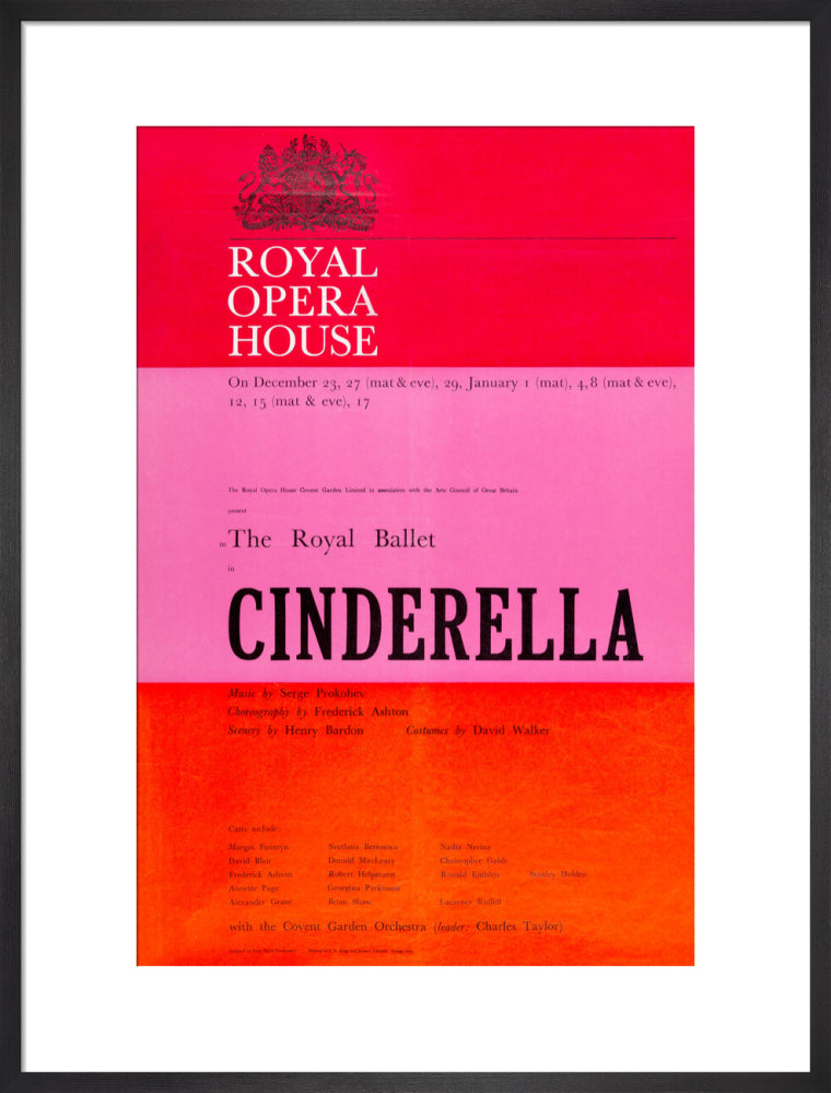 Cinderella Print (Fonteyn)