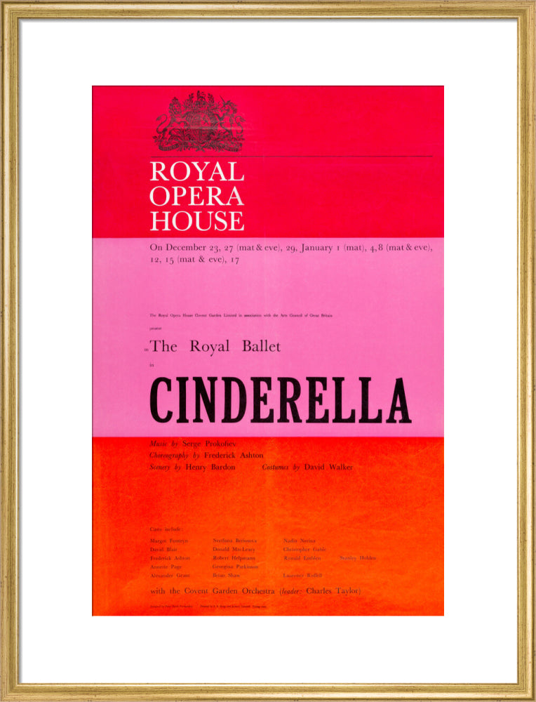 Cinderella Print (Fonteyn)