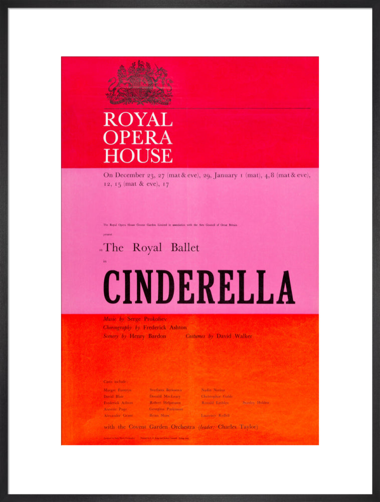 Cinderella Print (Fonteyn)