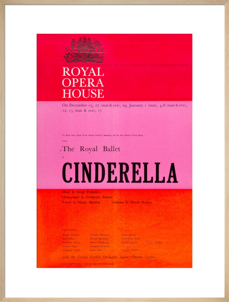 Cinderella Print (Fonteyn)