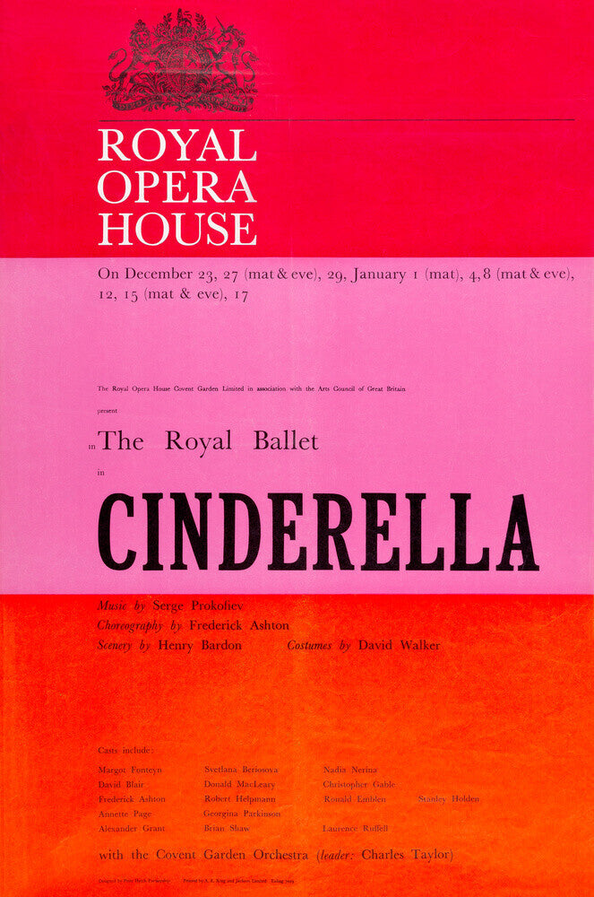 Cinderella Print (Fonteyn)