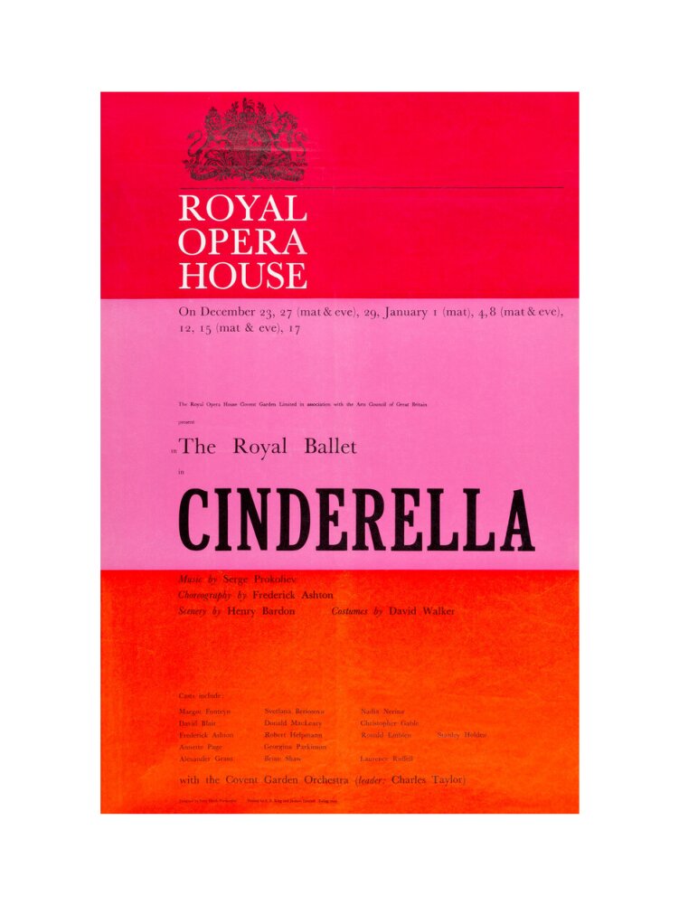 Cinderella Print (Fonteyn)