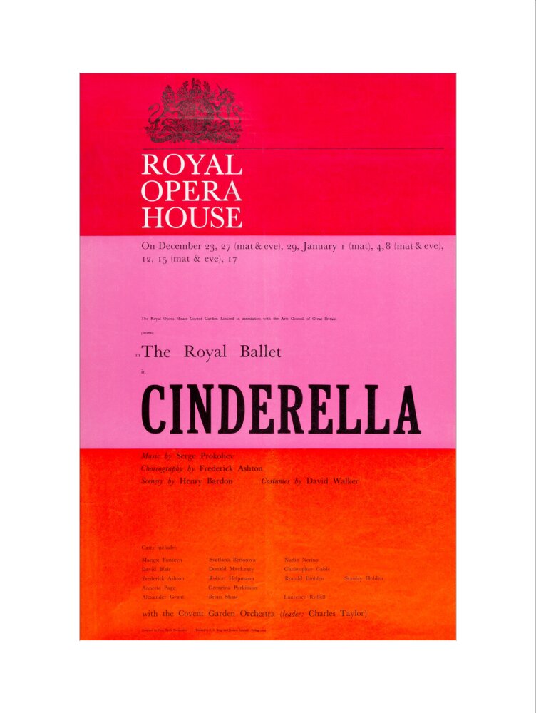 Cinderella Print (Fonteyn)