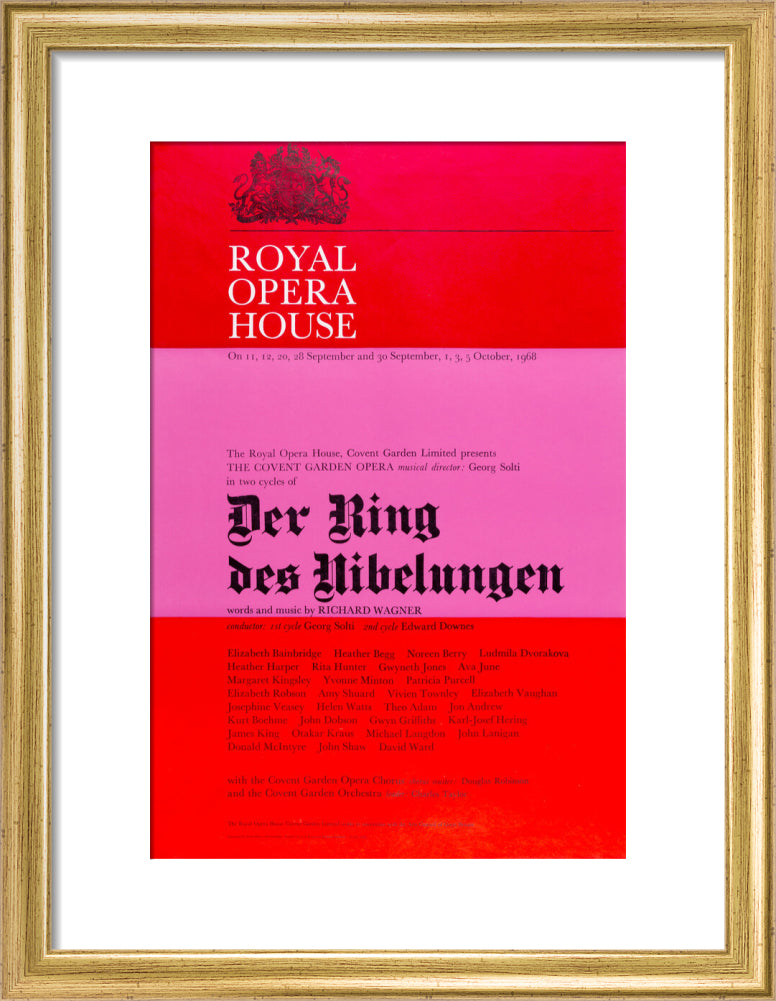 Der Ring des Nibelungen Print (1968)