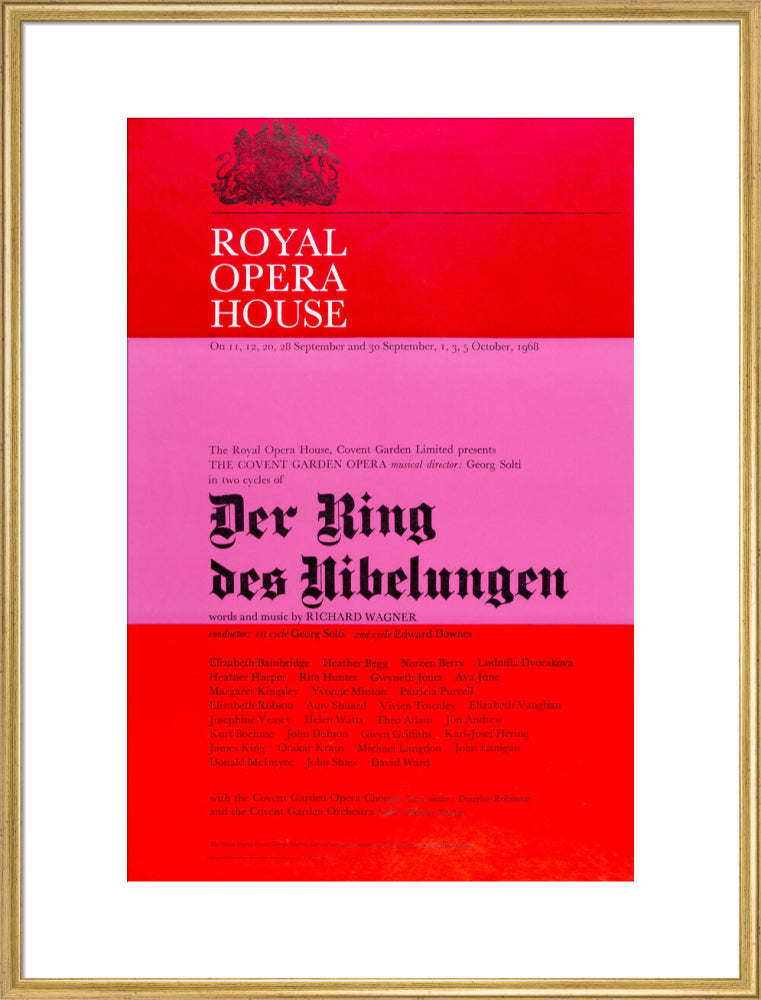 Der Ring des Nibelungen Print (1968)