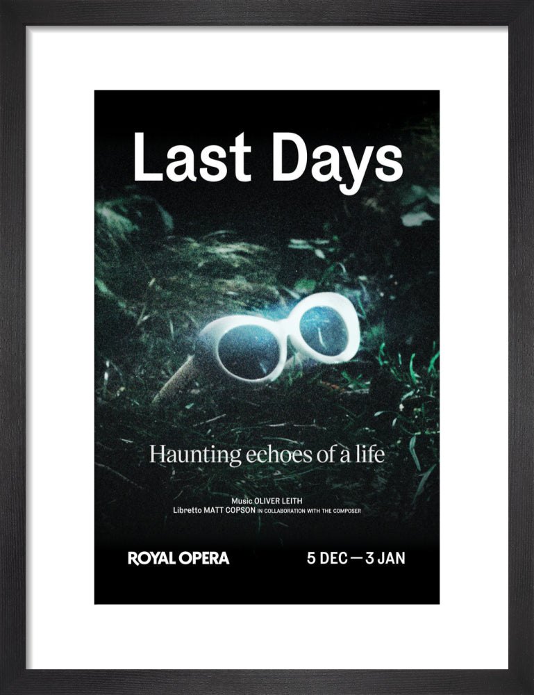 Last Days Print (2025)