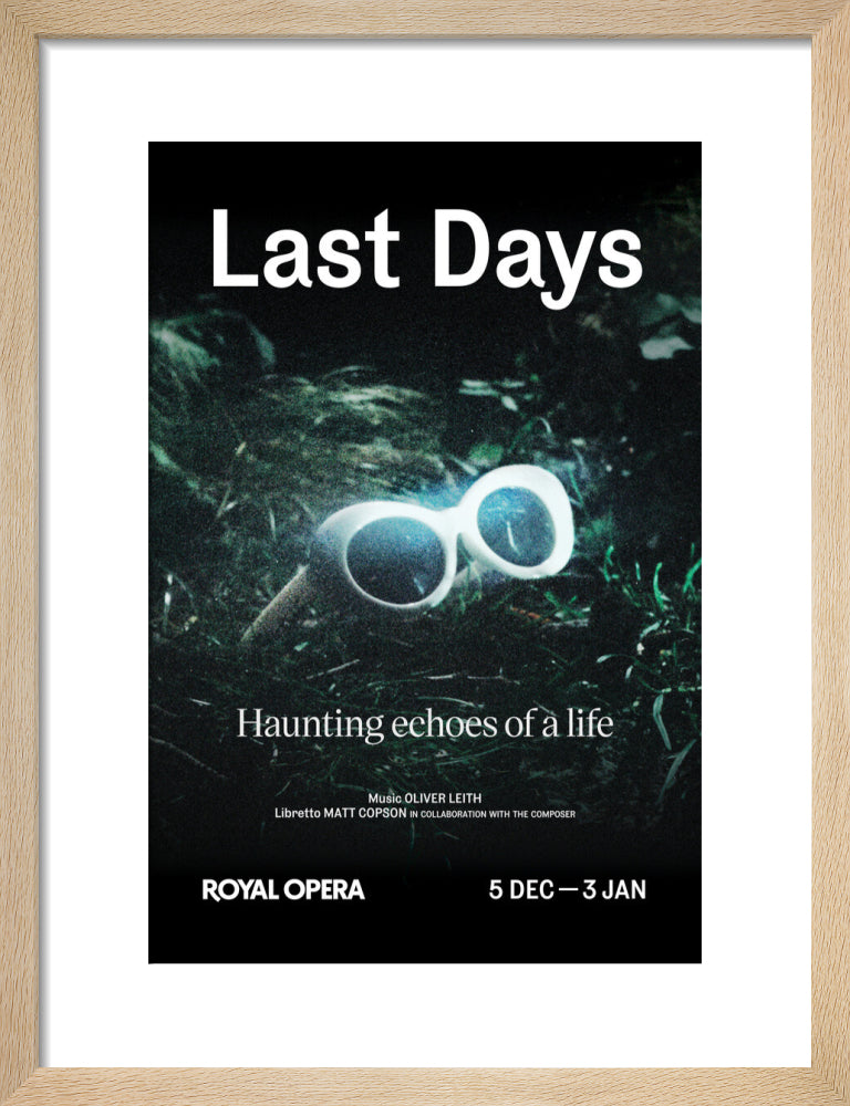 Last Days Print (2025)