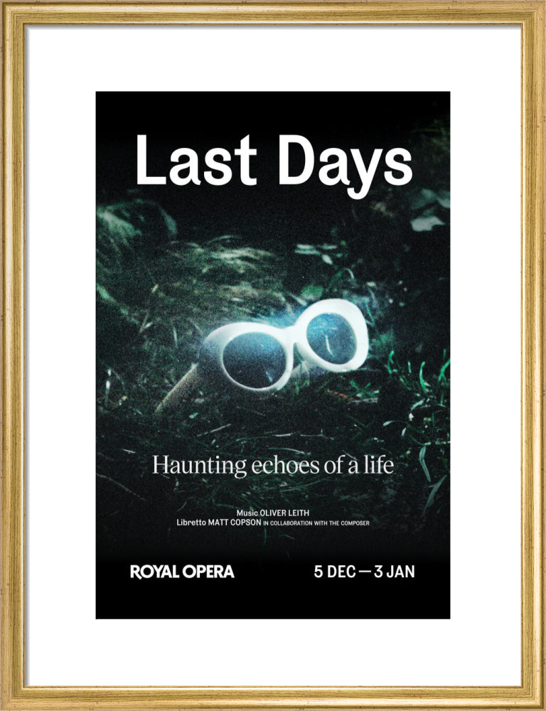 Last Days Print (2025)