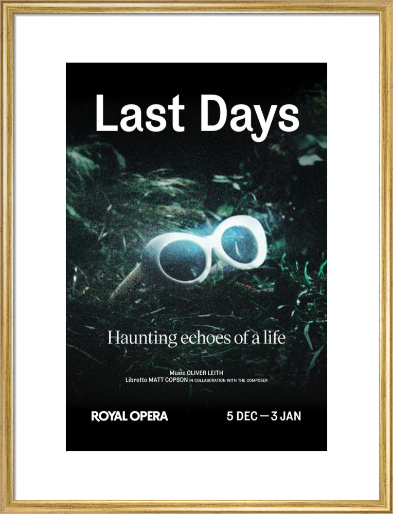 Last Days Print (2025)