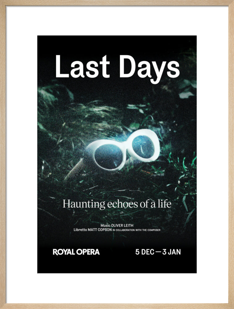 Last Days Print (2025)