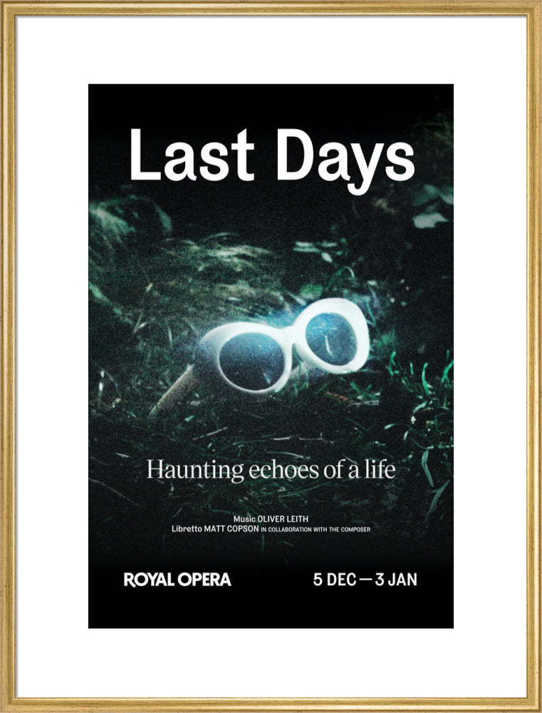 Last Days Print (2025)