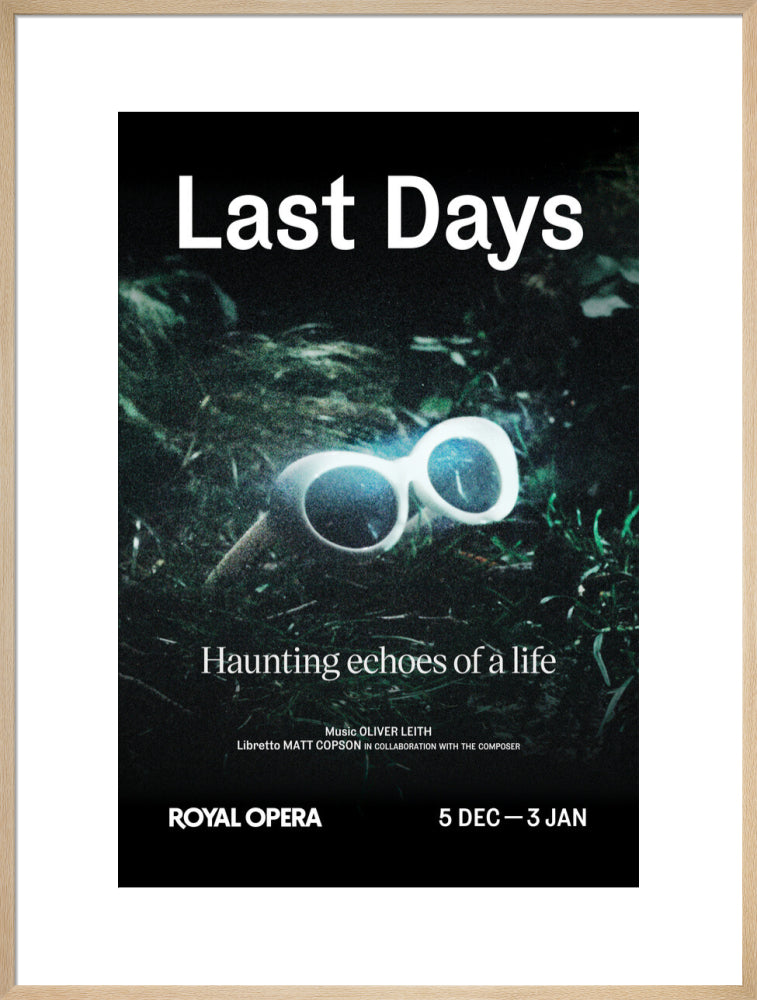 Last Days Print (2025)