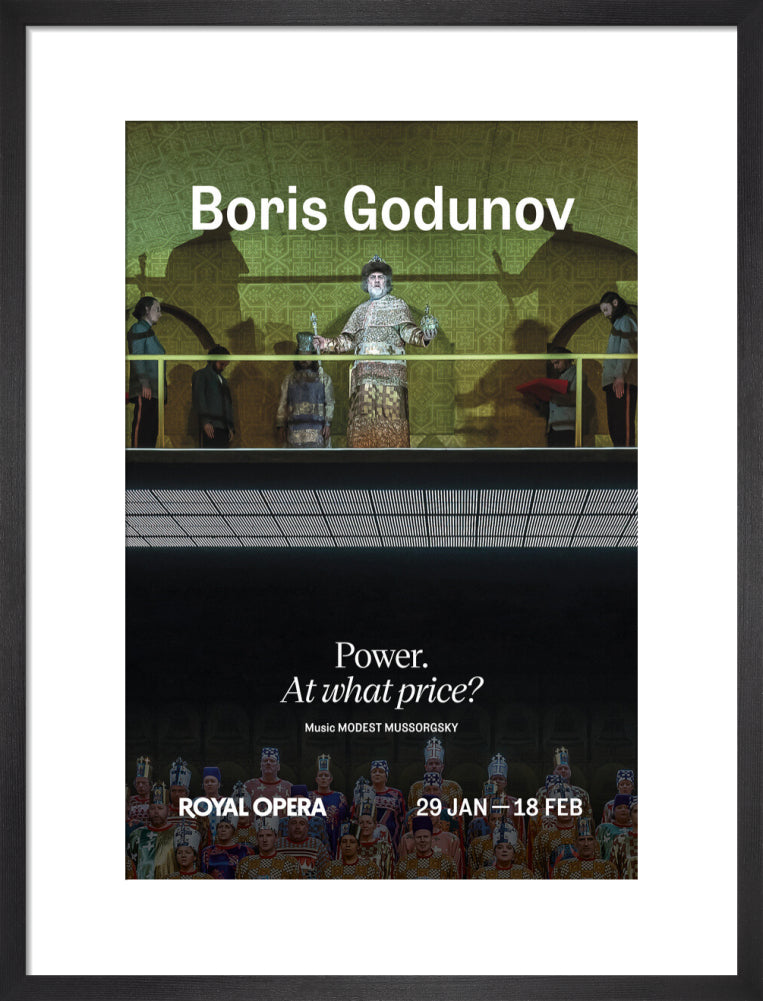 Boris Godunov Print (2026) (art print, medium, black)