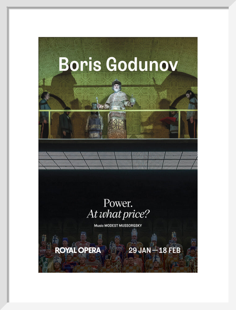 Boris Godunov Print (2026) (art print, medium, white)