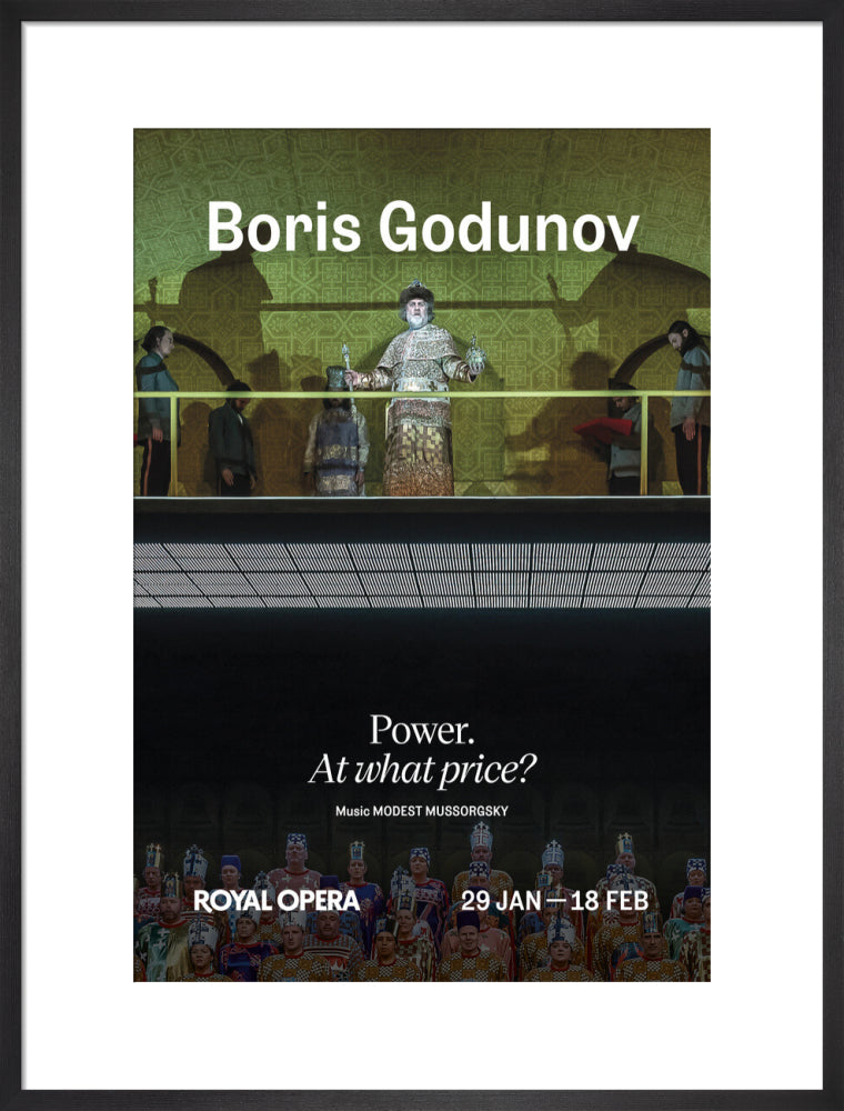 Boris Godunov Print (2026) (art print, large, black)