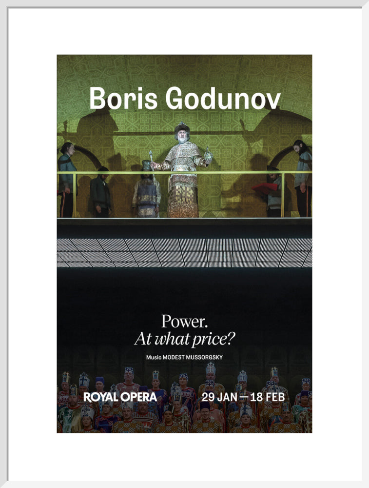 Boris Godunov Print (2026) (art print, extra large, white)