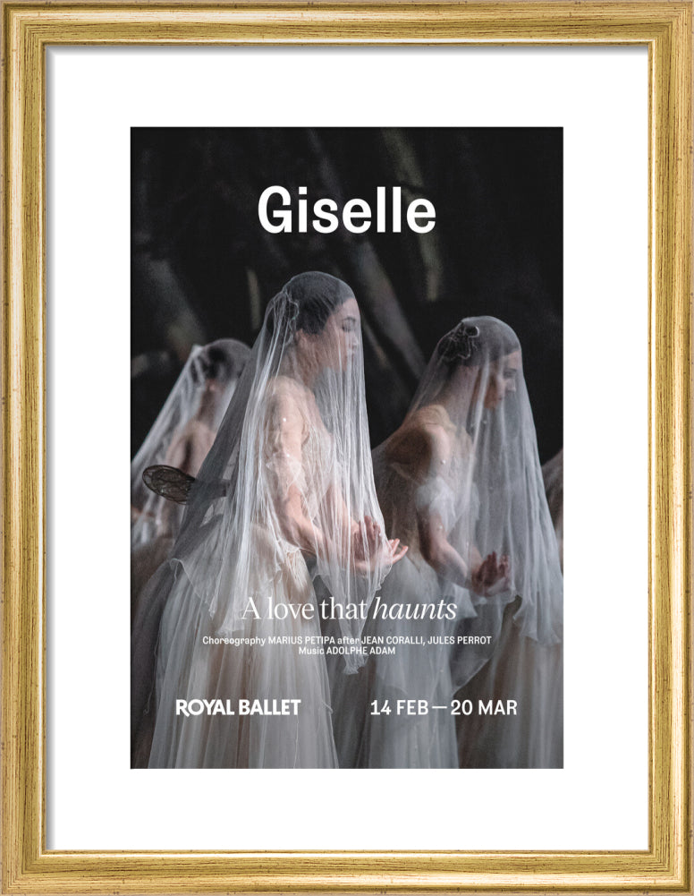 Giselle Print (2026) (art print, small, gold)