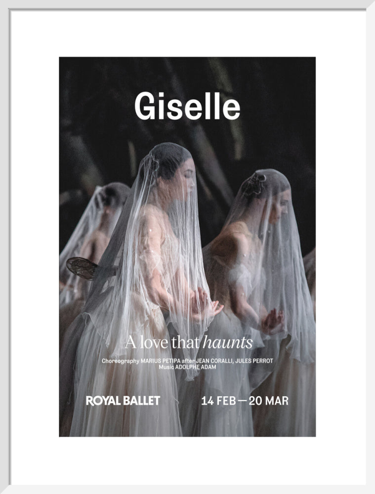 Giselle Print (2026) (art print, large, white)