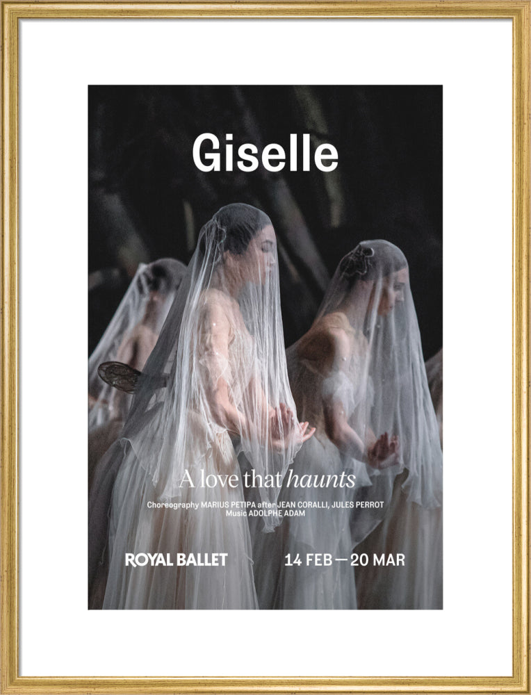 Giselle Print (2026) (art print, large, gold)
