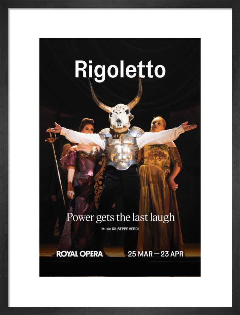 Rigoletto Print (2026) (art print, medium, black)