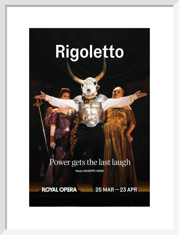 Rigoletto Print (2026) (art print, medium, white)