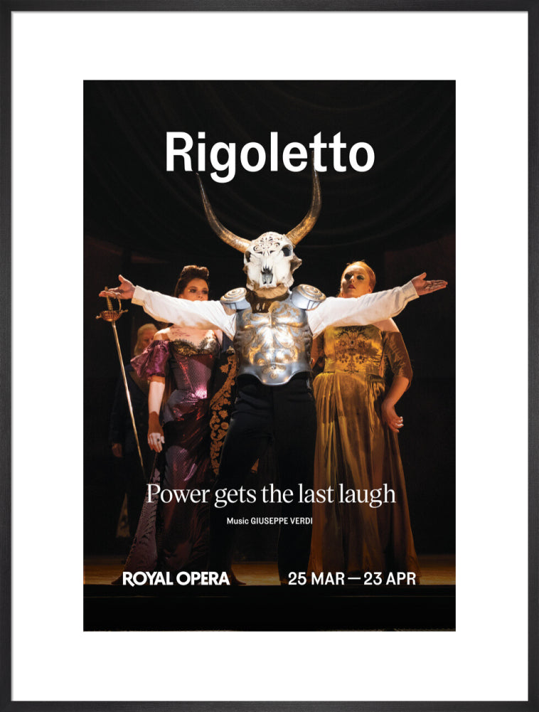 Rigoletto Print (2026) (art print, extra large, black)